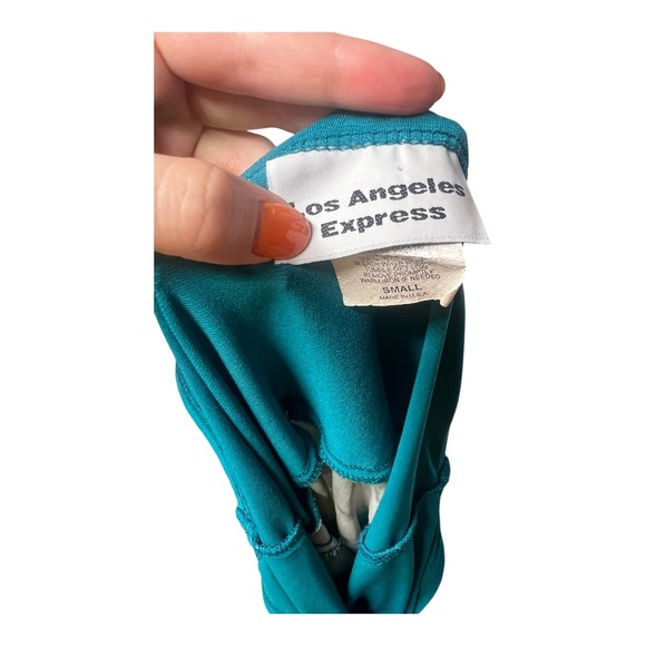 Y2K Sheer Tank with asymmetrical ruffle hem <3 Small - Picture 2 of 4